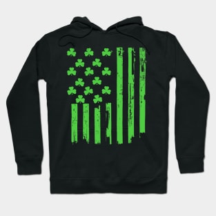 St. Patrick's Day Irish American Flag Paddy's Day Shirt Hoodie